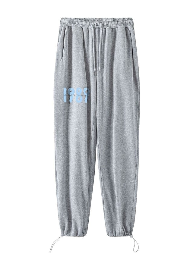 1989 Taylor Swift Sweatpants - Women's Cotton Joggers