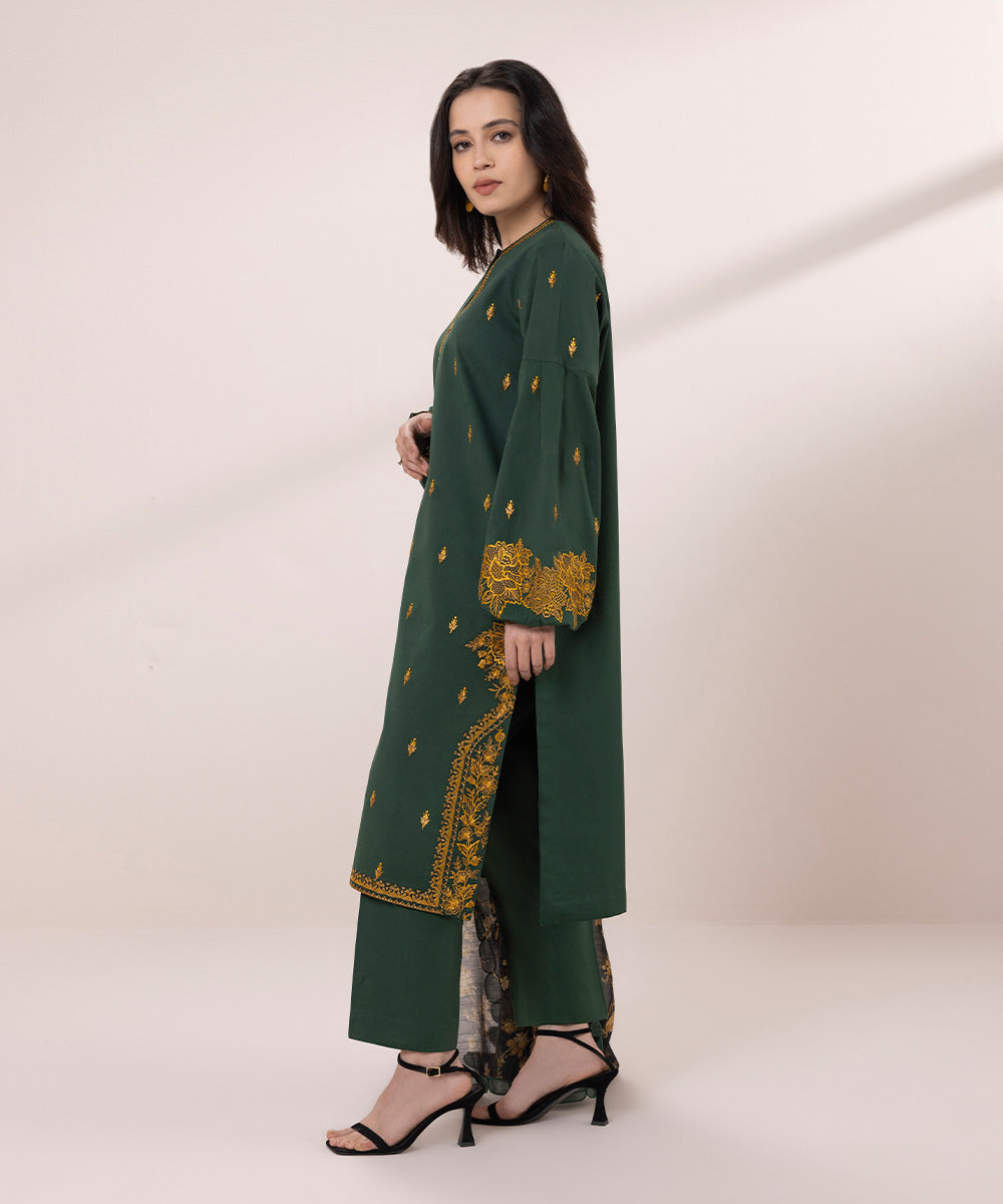 2 Piece Embroidered Lawn Suit for Women