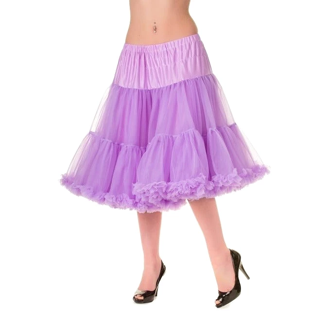 50s Petticoat Skirt in Lavender - Vintage Rockabilly Style with added Volume