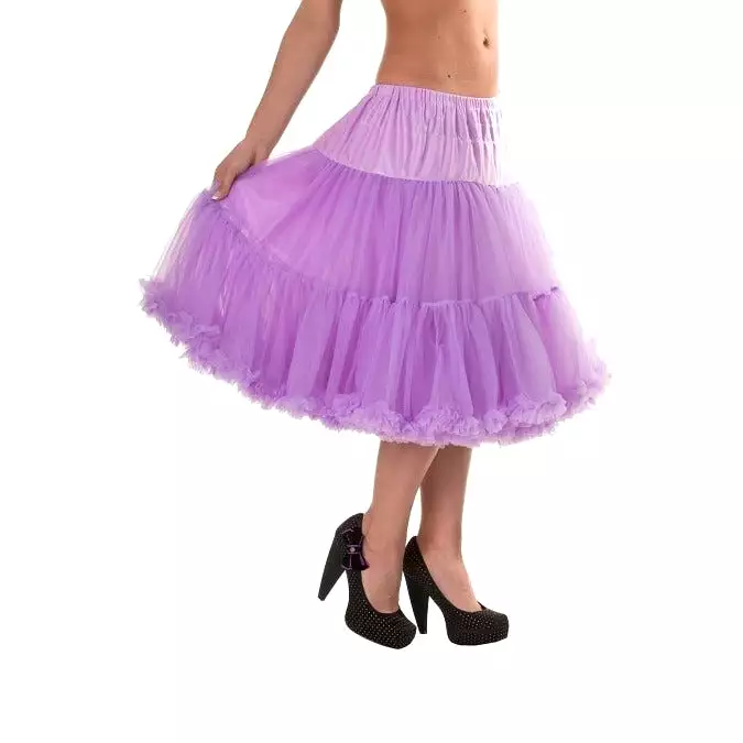 50s Petticoat Skirt in Lavender - Vintage Rockabilly Style with added Volume