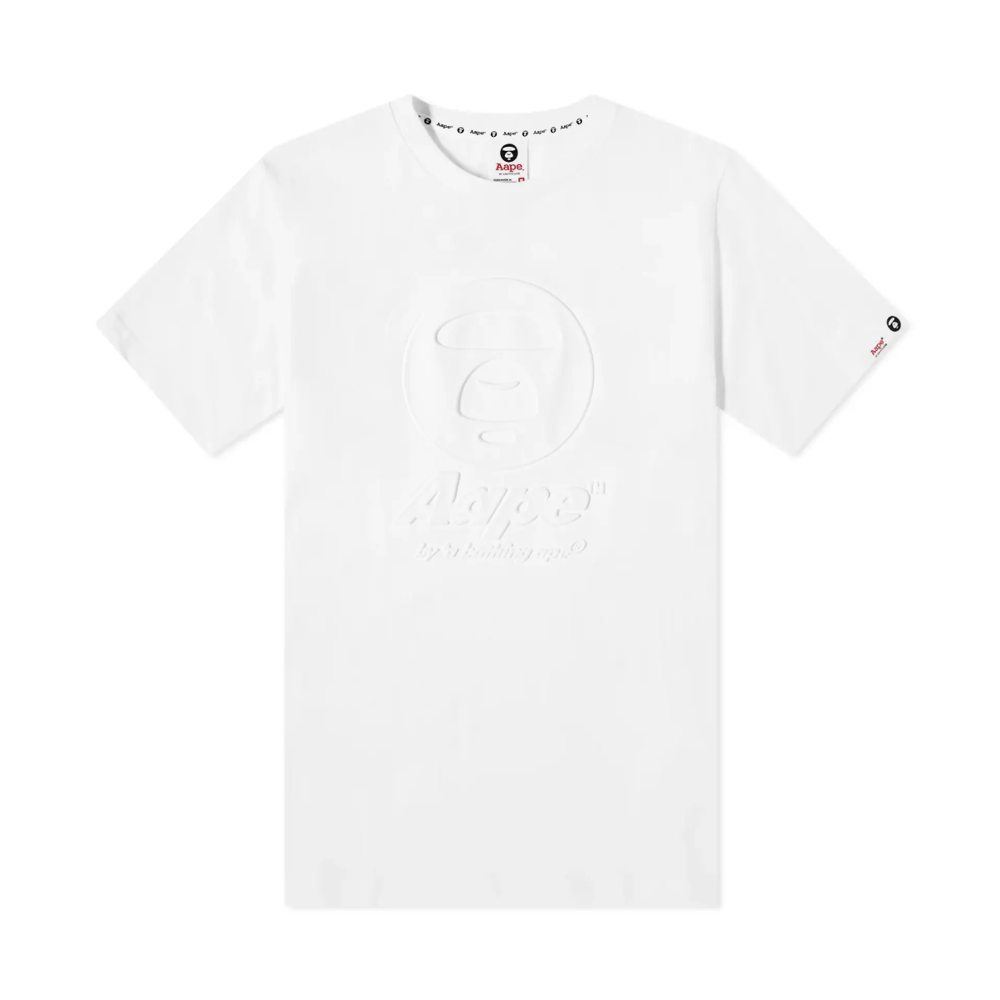 AAPE Moon Face T-Shirt - White