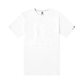 AAPE Moon Face T-Shirt - White