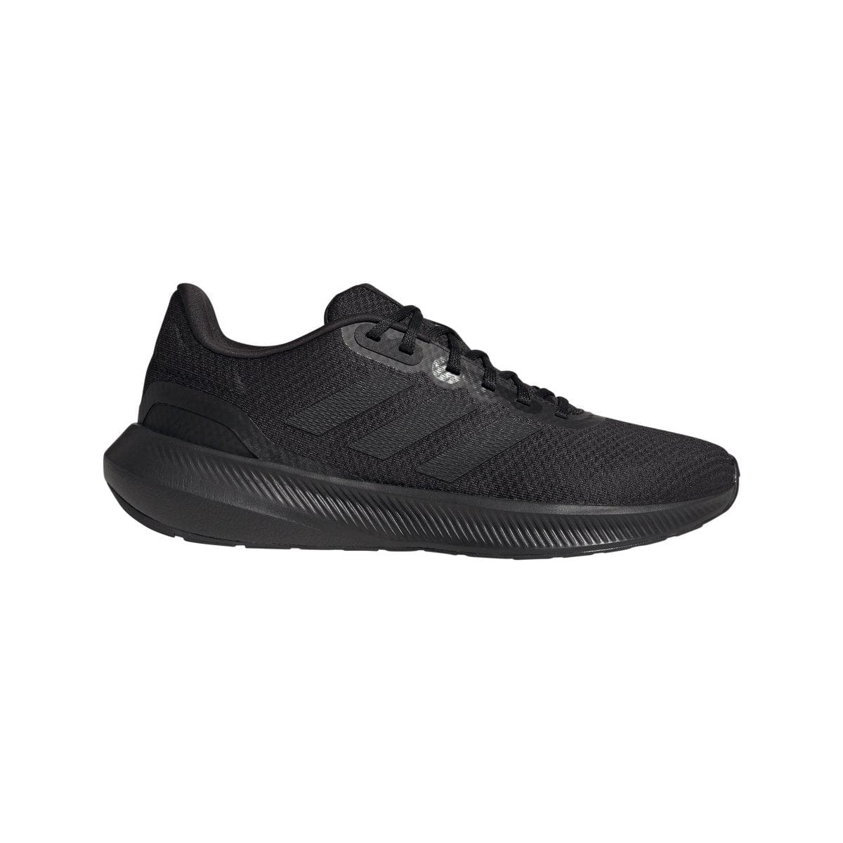 Adidas running shoes, men's Runfalcon 3.0, triple black