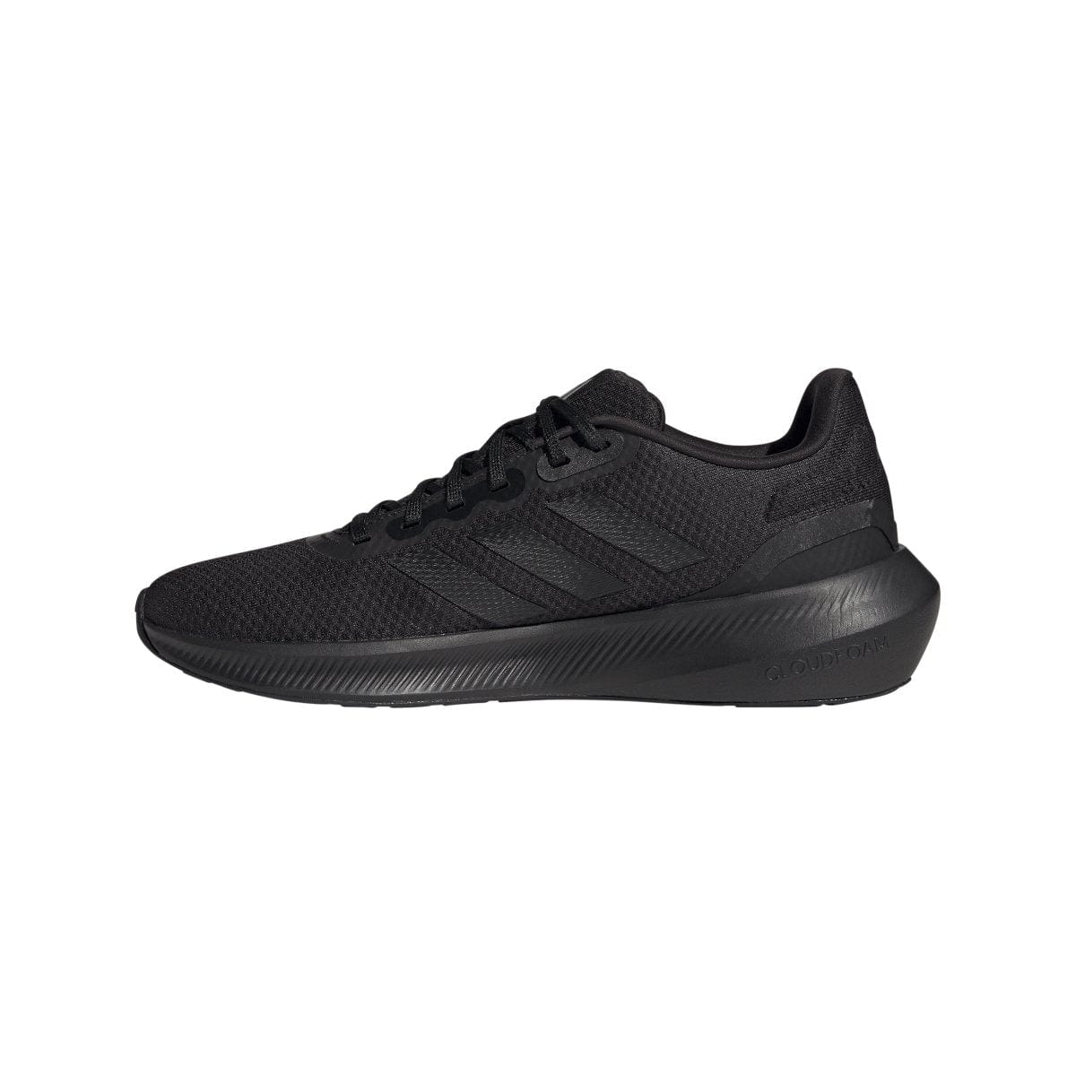 Adidas running shoes, men's Runfalcon 3.0, triple black