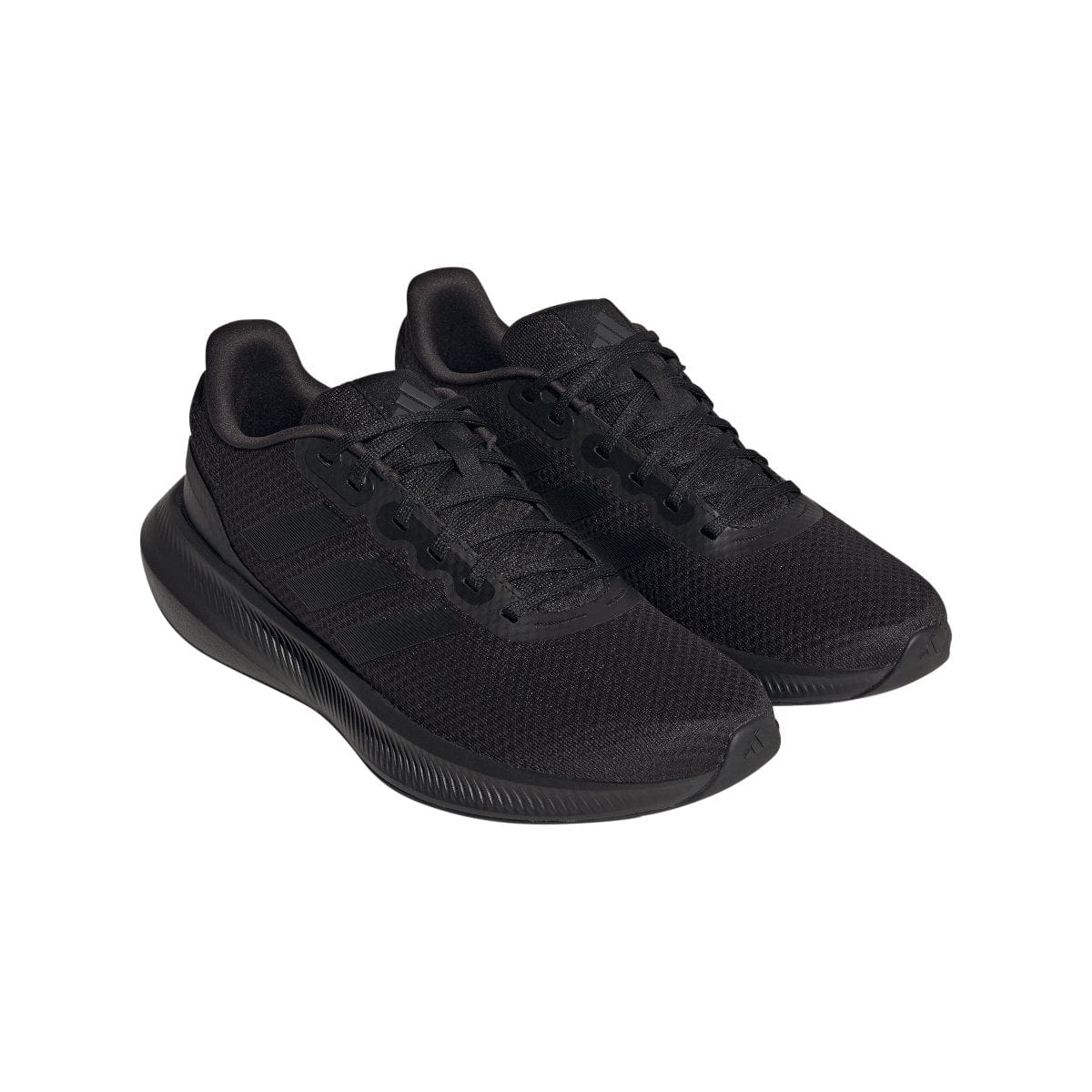 Adidas running shoes, men's Runfalcon 3.0, triple black