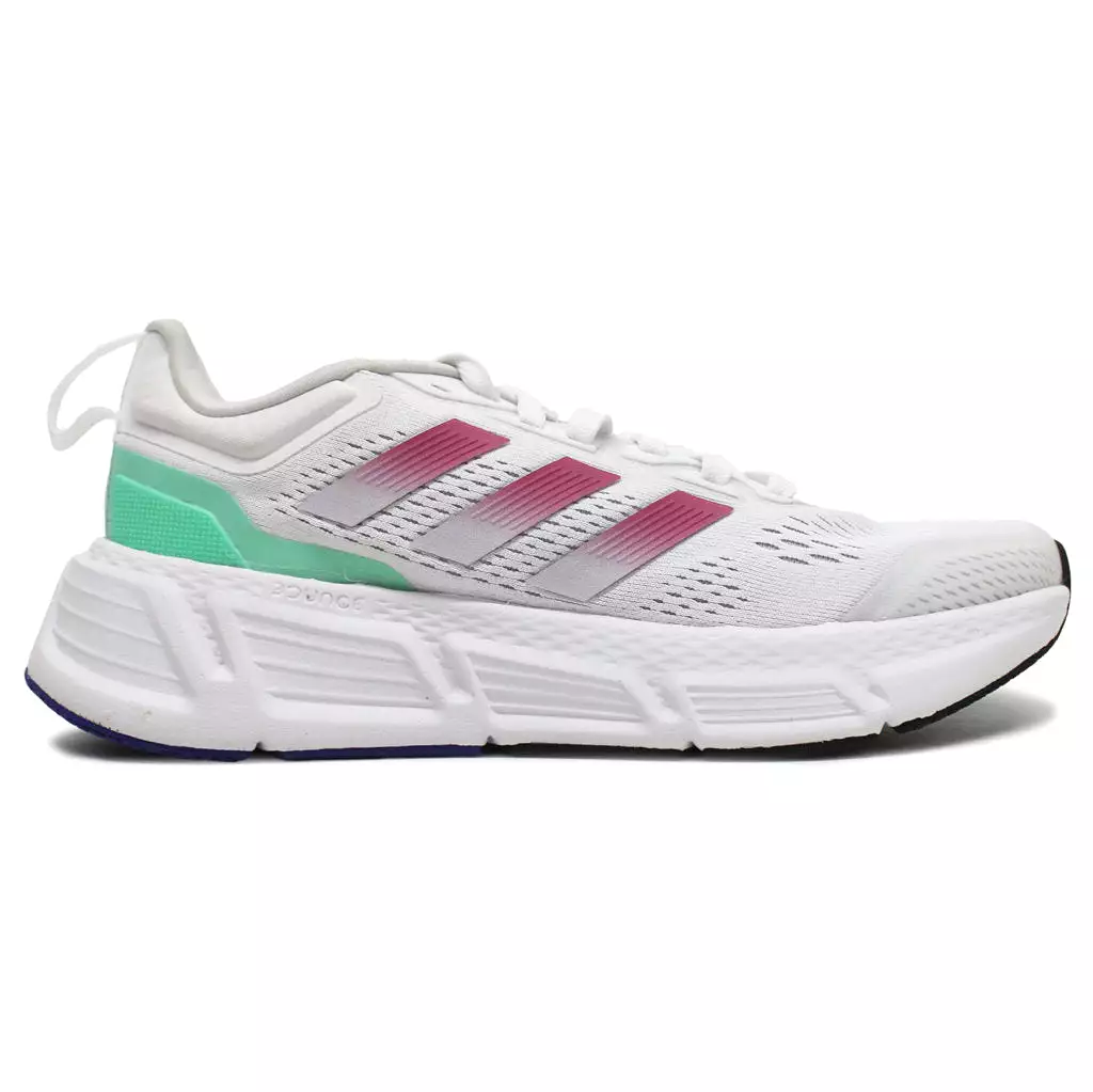 Adidas White Lucid Fuchsia Questar HP2431 Synthetic Women's Trainers UK 5.5