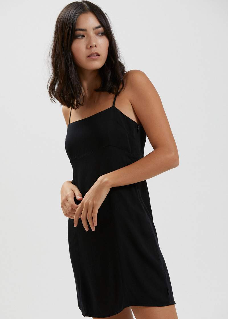 Afends Lola Dress Black