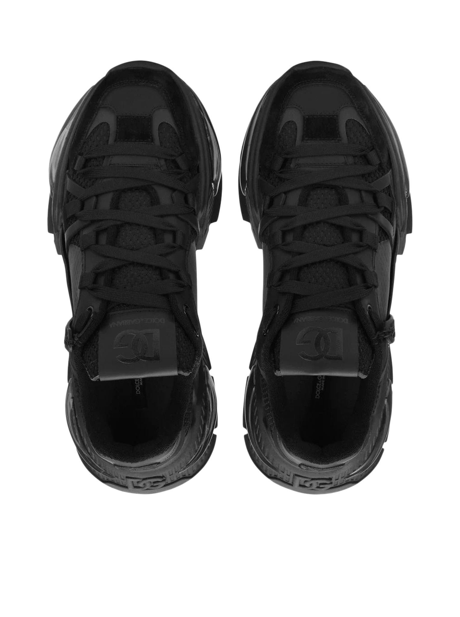 Airforce panelled sneakers