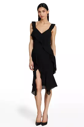 Amanda Uprichard Cantara Black Dress