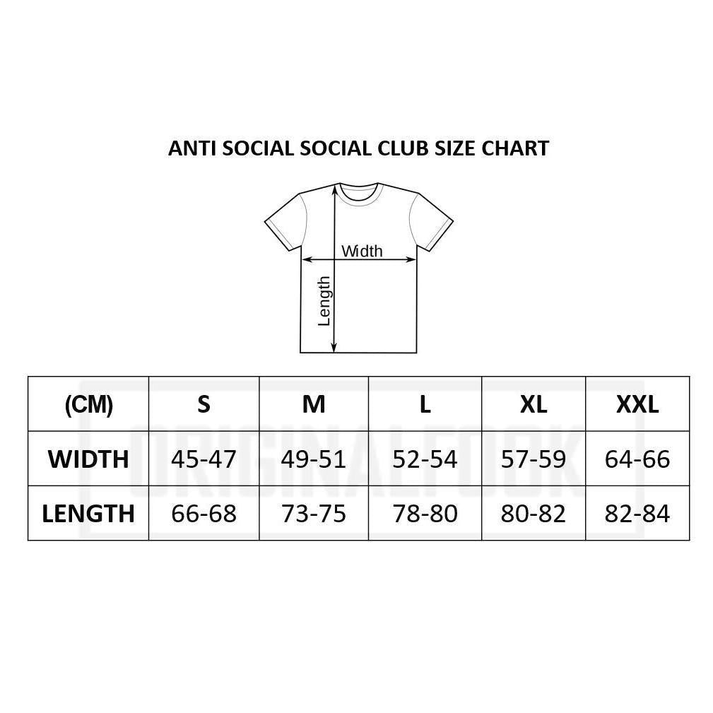 Anti Social Social Club X Fragment Interference Tee Black Pink (40% Off)