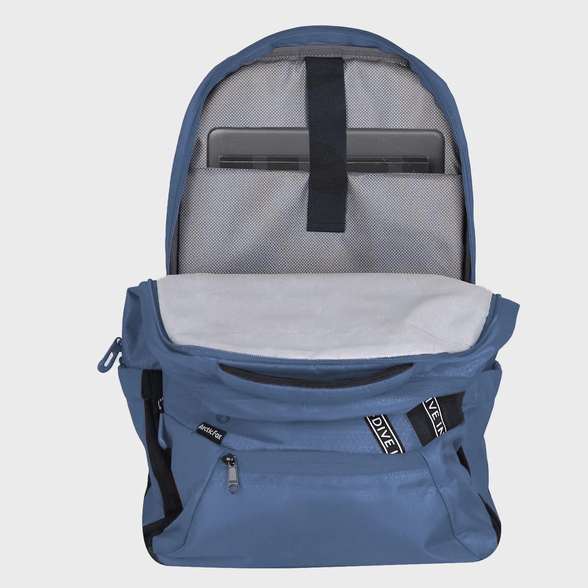 Arctic Fox Caution Dark Denim Laptop Backpack