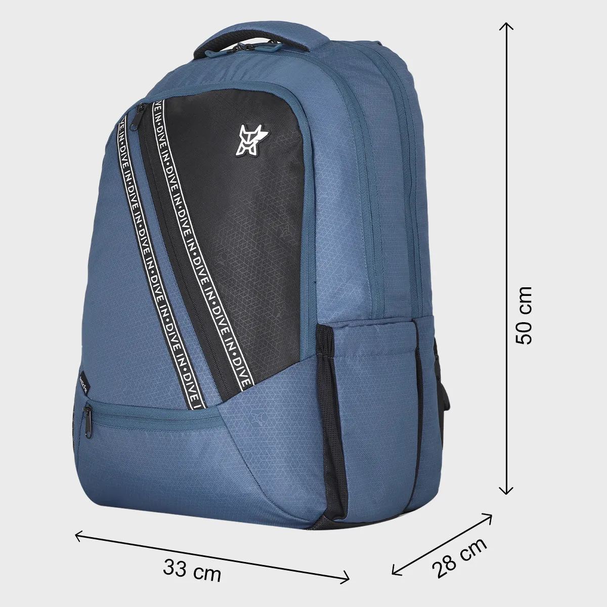 Arctic Fox Caution Dark Denim Laptop Backpack