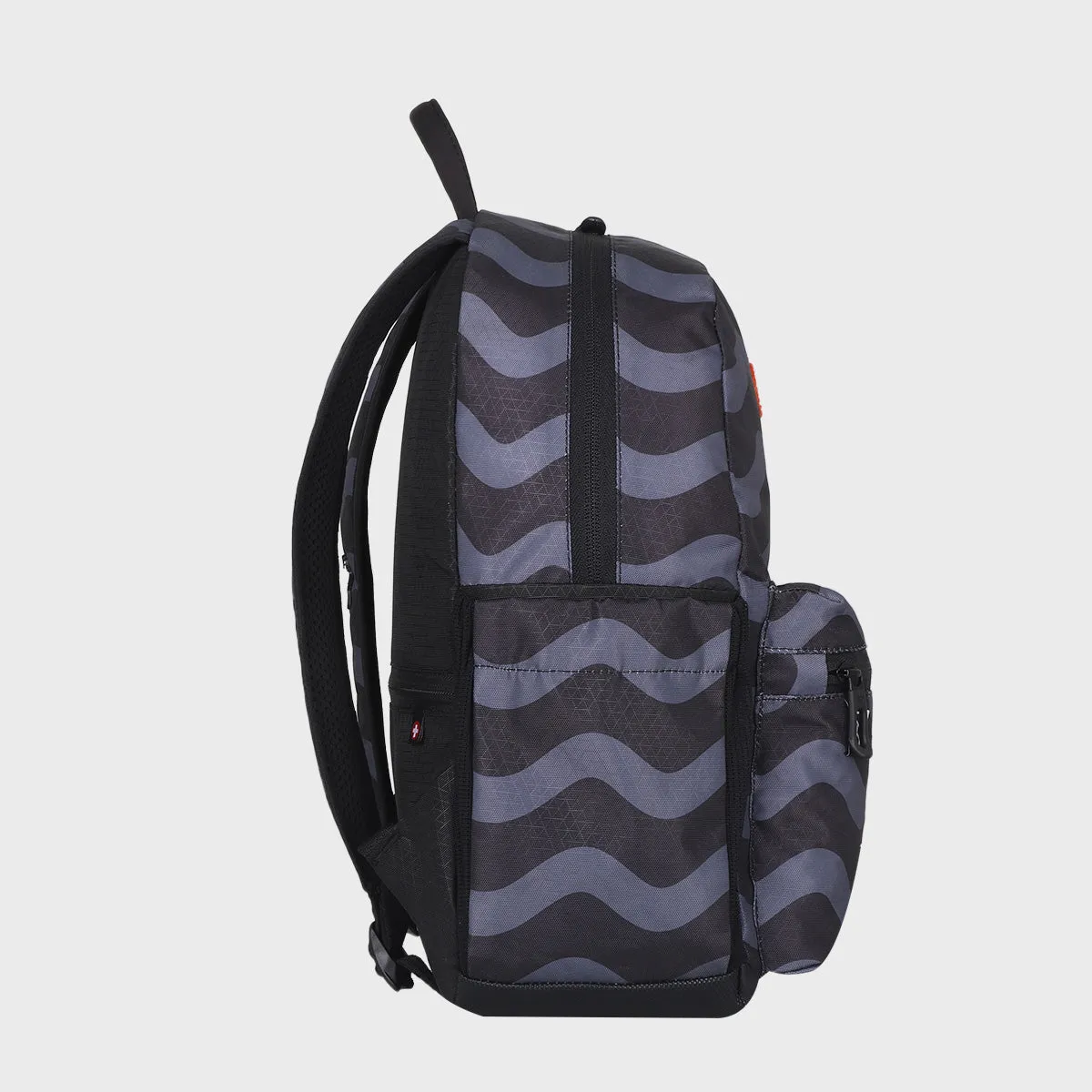 Arctic Fox Frost Black School Backpack for Boys and Girls