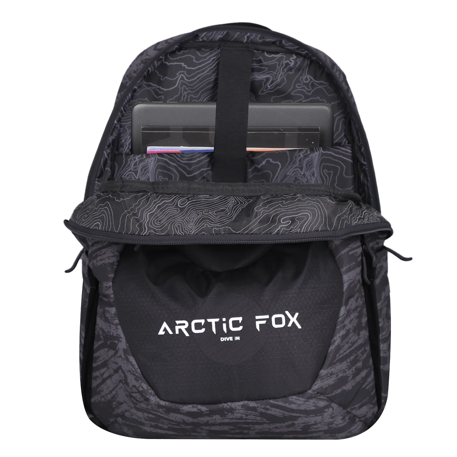 Arctic Fox Samurai Black Laptop Backpack