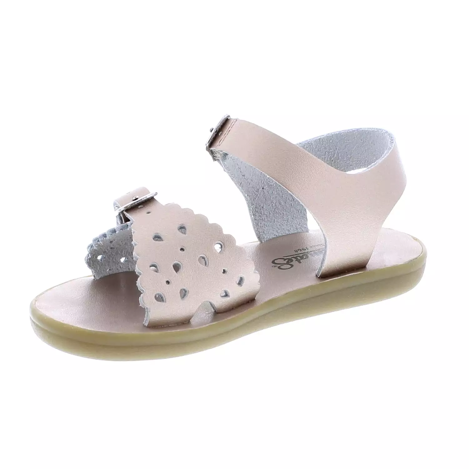 Ariel Eco Kid's Casual Sandal - Rose Gold Microfiber