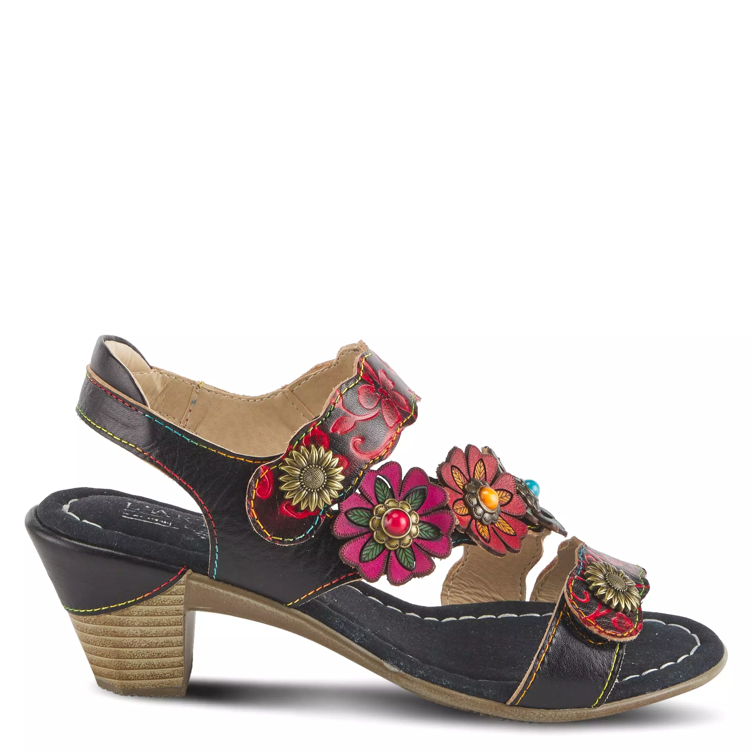 Artist Aromas slingback sandals.