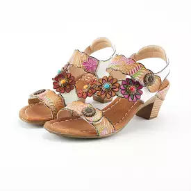 Artist Aromas slingback sandals.