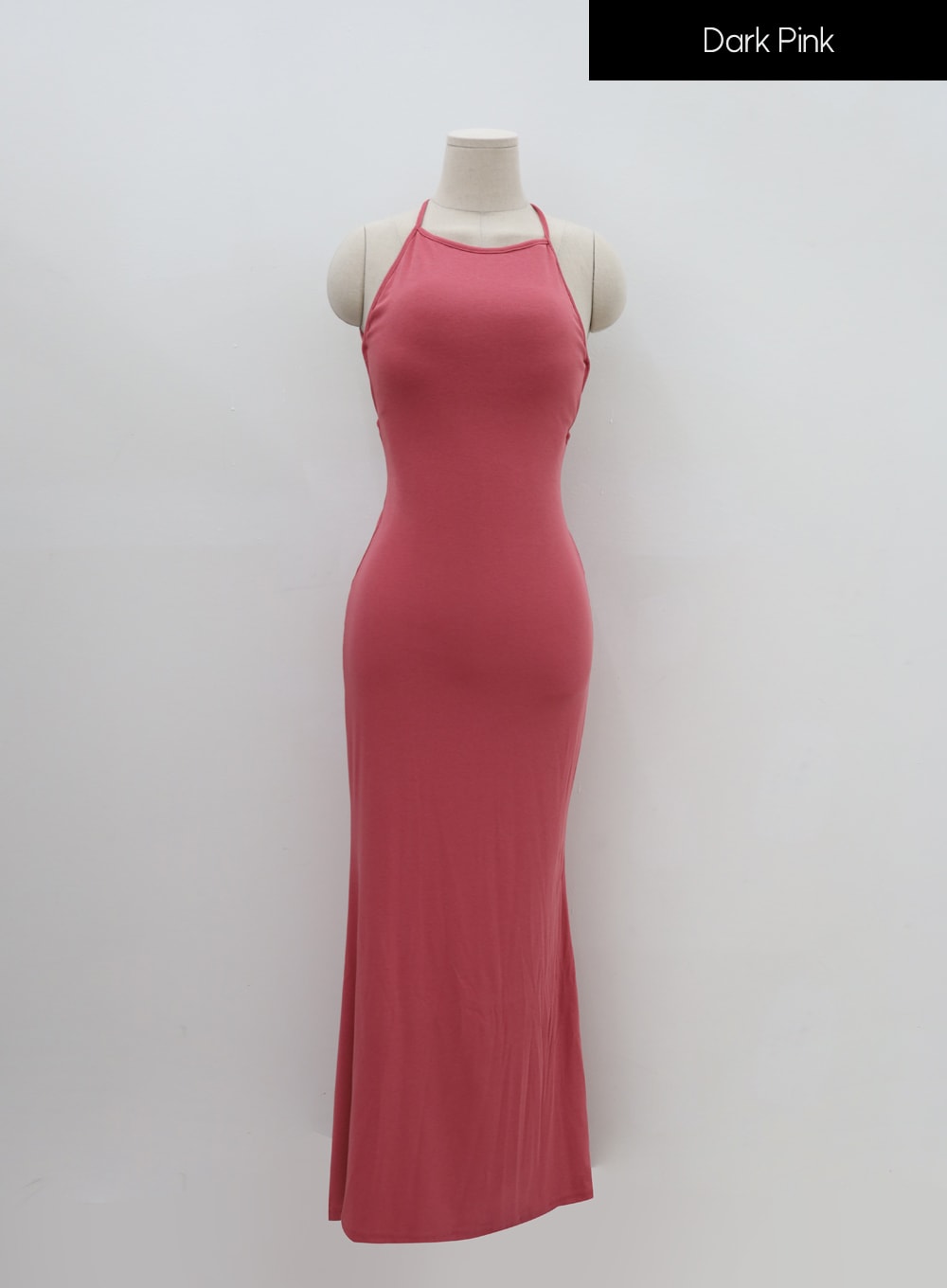 Back Cross Strap Maxi Dress IU11