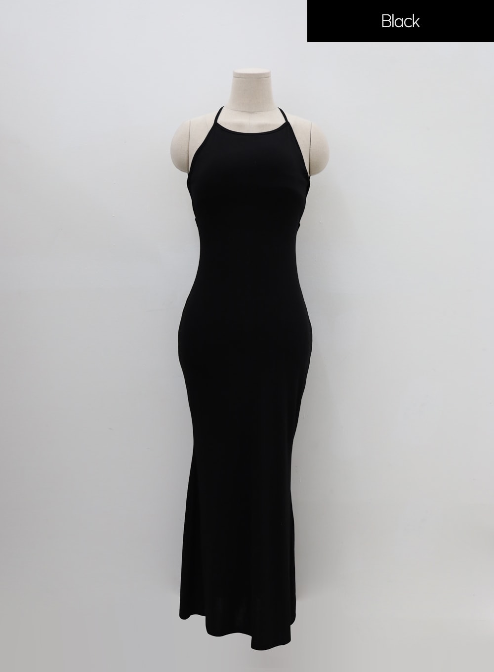 Back Cross Strap Maxi Dress IU11