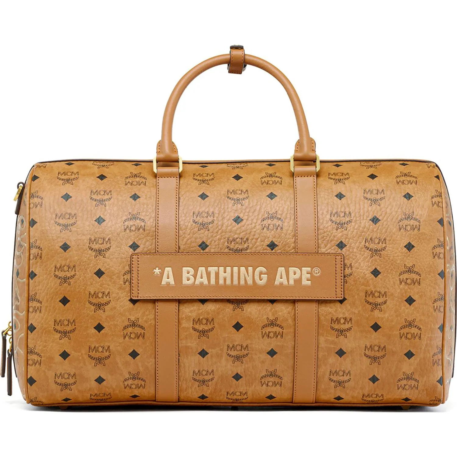 BAPE MCM POTTOMAR Lunar New Year Visetos Weekender Med