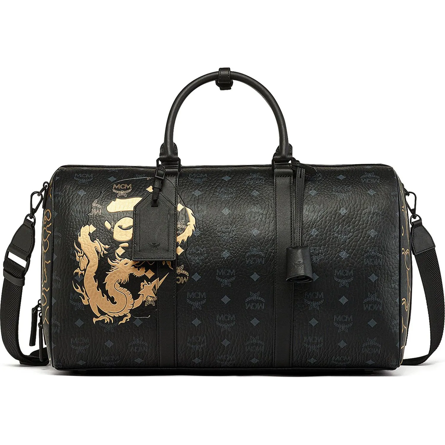 BAPE MCM POTTOMAR Lunar New Year Visetos Weekender Med