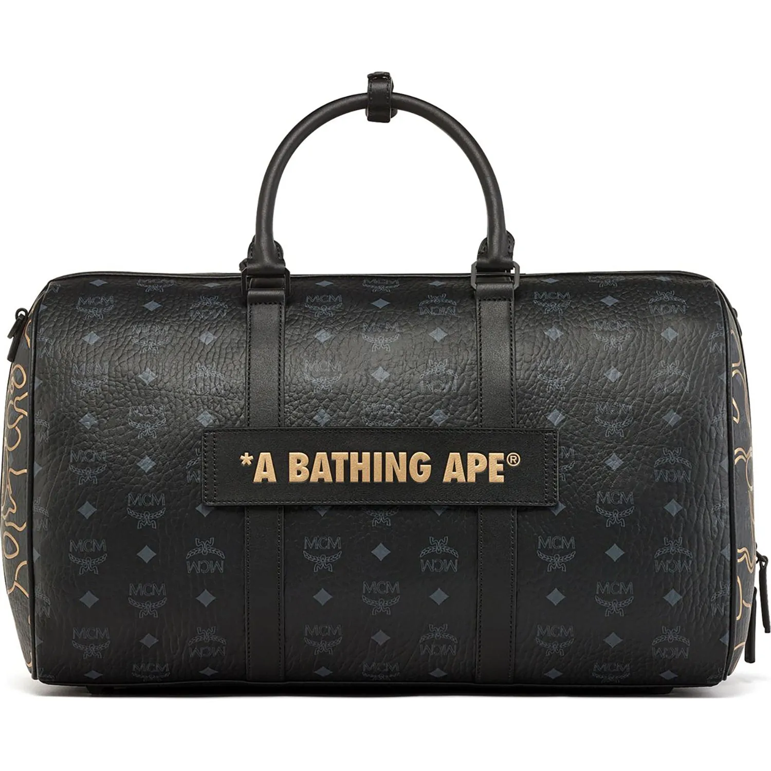 BAPE MCM POTTOMAR Lunar New Year Visetos Weekender Med