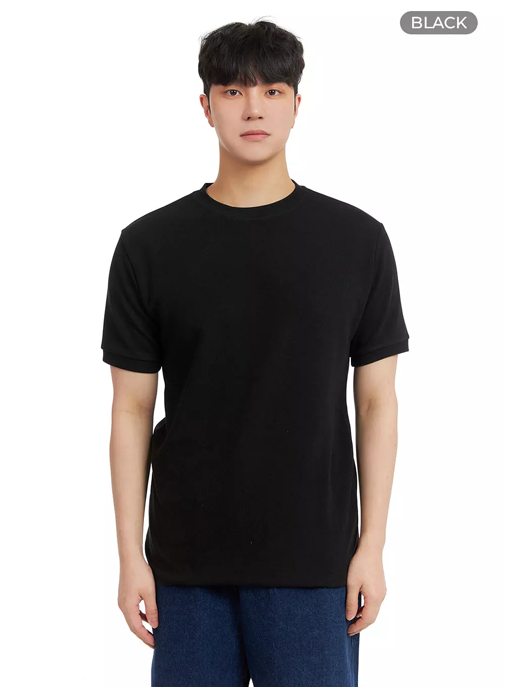 Basic Solid T-Shirt for Men, IA402