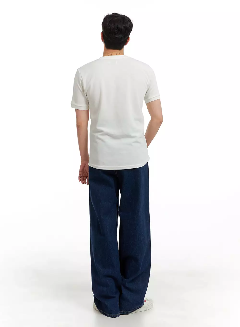 Basic Solid T-Shirt for Men, IA402