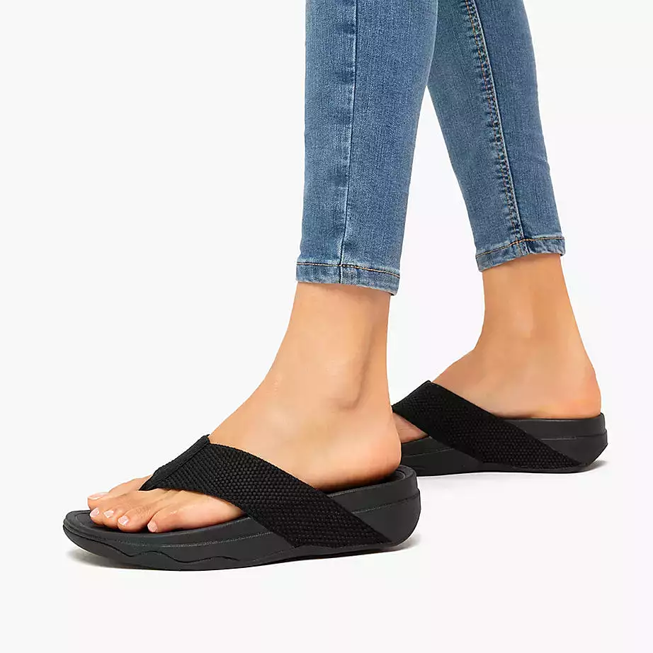 Beach Sandals with Toe-Post Design