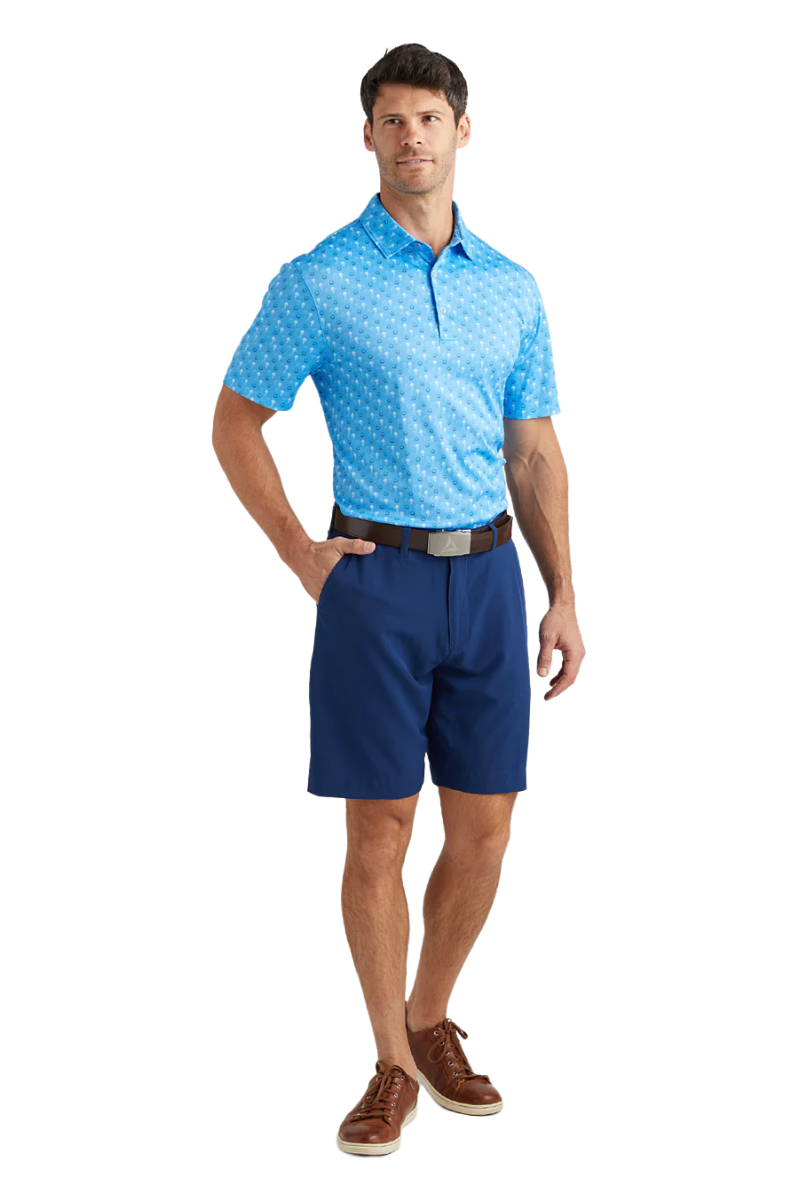 Bermuda Sands Men's Polo Lenny: A Google SEO-friendly option.