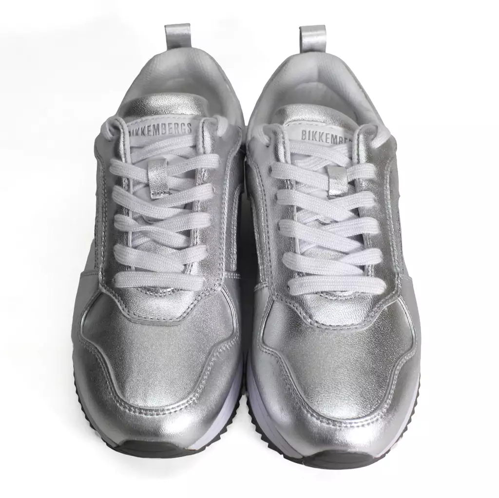 Bikkembergs Women's Silver Trainers - UK Size 5