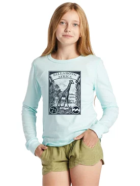 Billabong Giraffe Africa T-Shirt for Girls