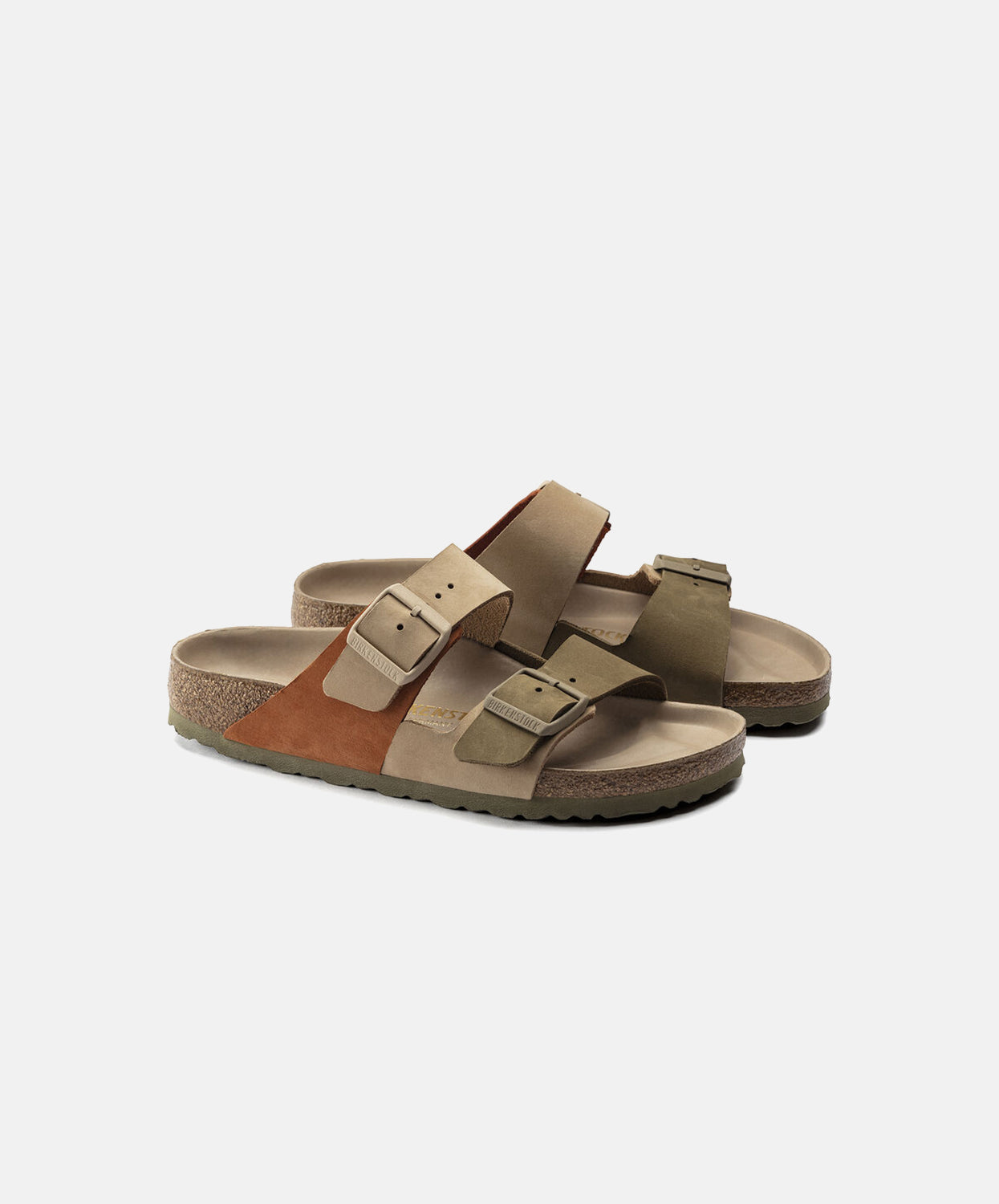 Birkenstock Arizona Sandals Sandcastle/Faded Khaki