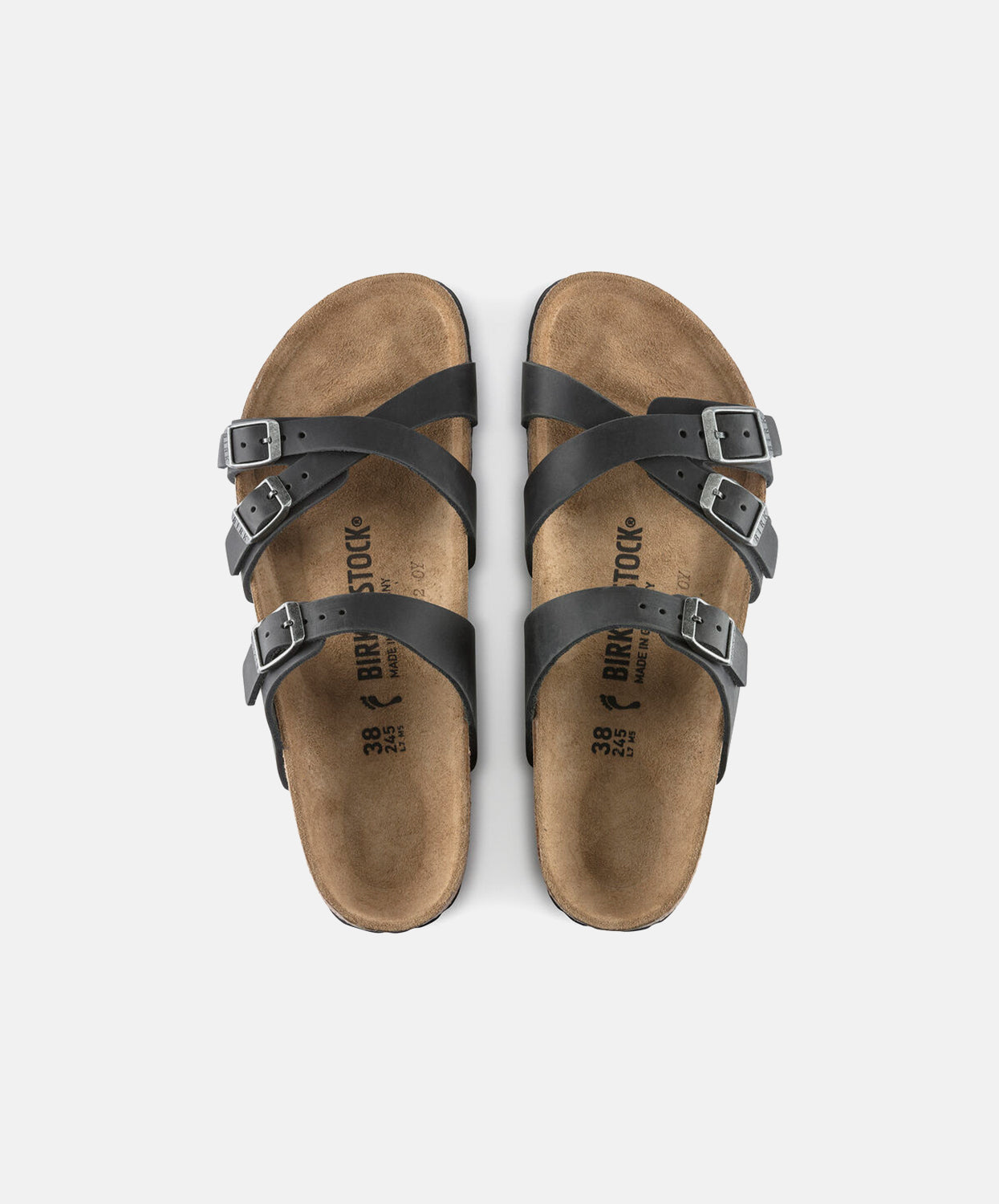 Birkenstock Franca Black Sandals