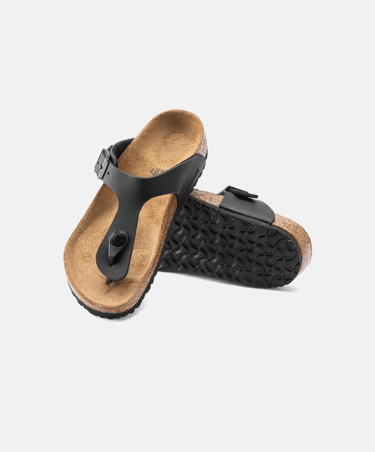 Birkenstock Gizeh Black Sandals for Kids