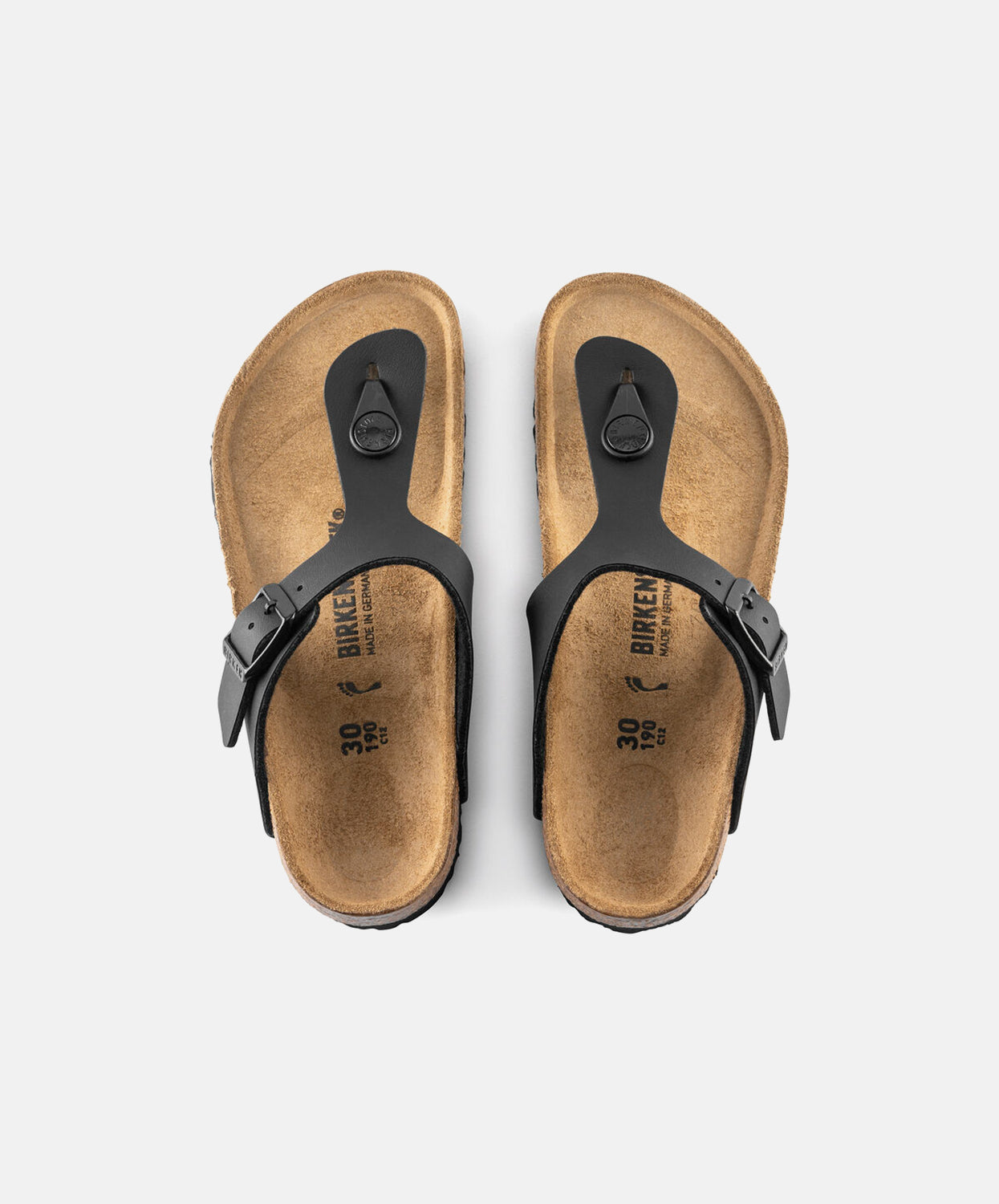 Birkenstock Gizeh Black Sandals for Kids