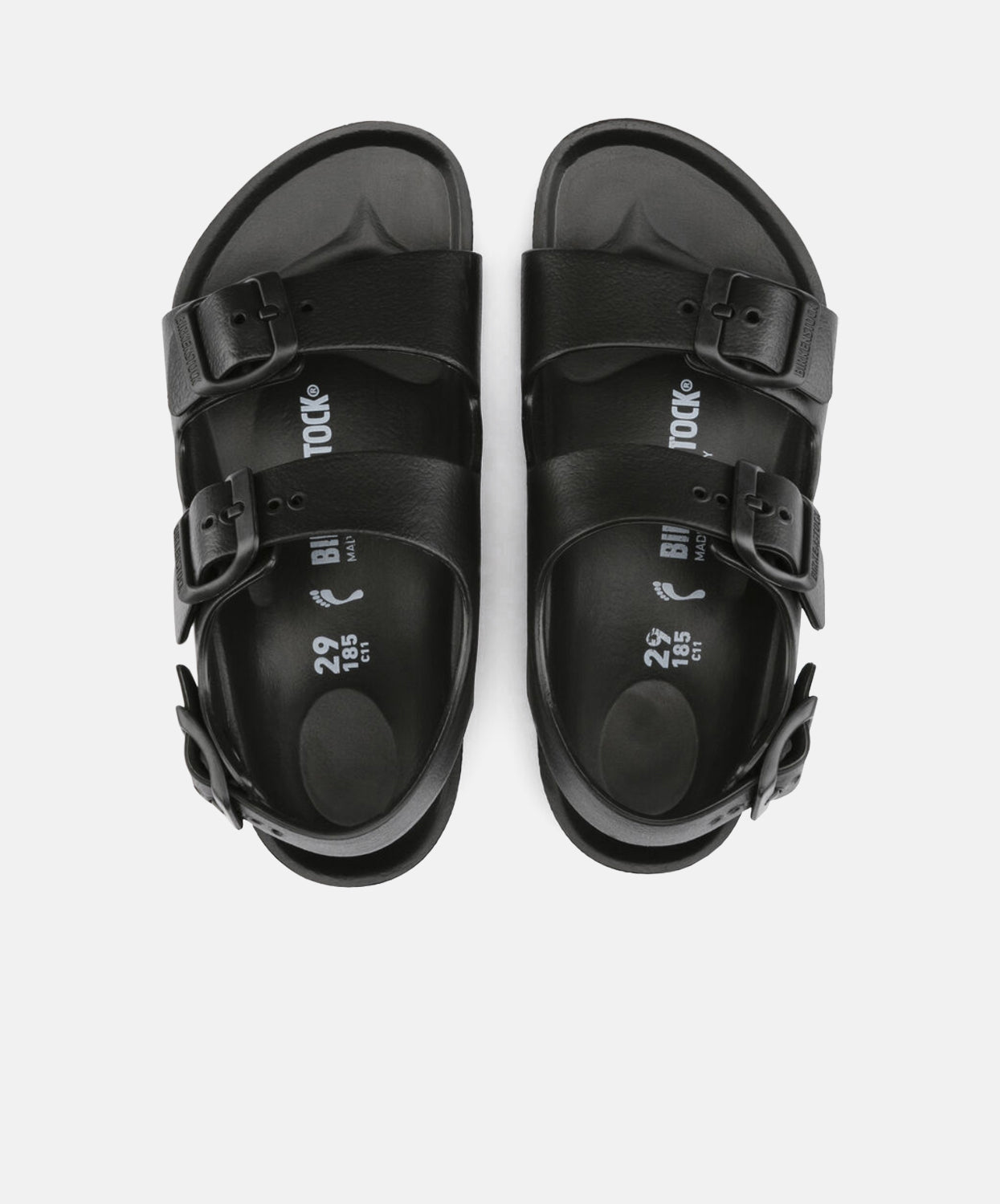 Birkenstock kids EVA black sandals Milano