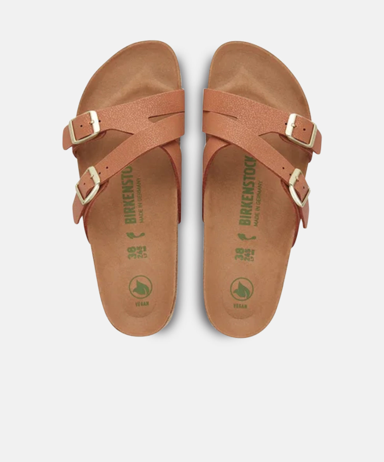 Birkenstock Yao BirkiBuc Sandals, Earthy Pecan, Vegan – Buy Now!