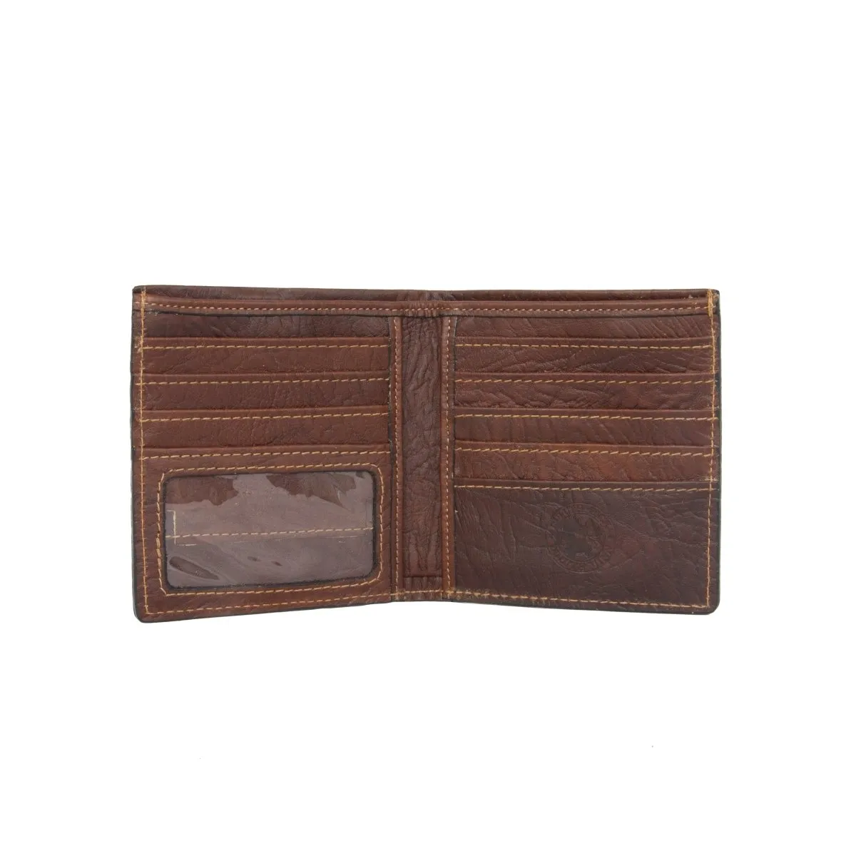 Bison Leather Wallet by Duluth Pack - Made in USA HEN-0021-BIS HEN-0023-BIS