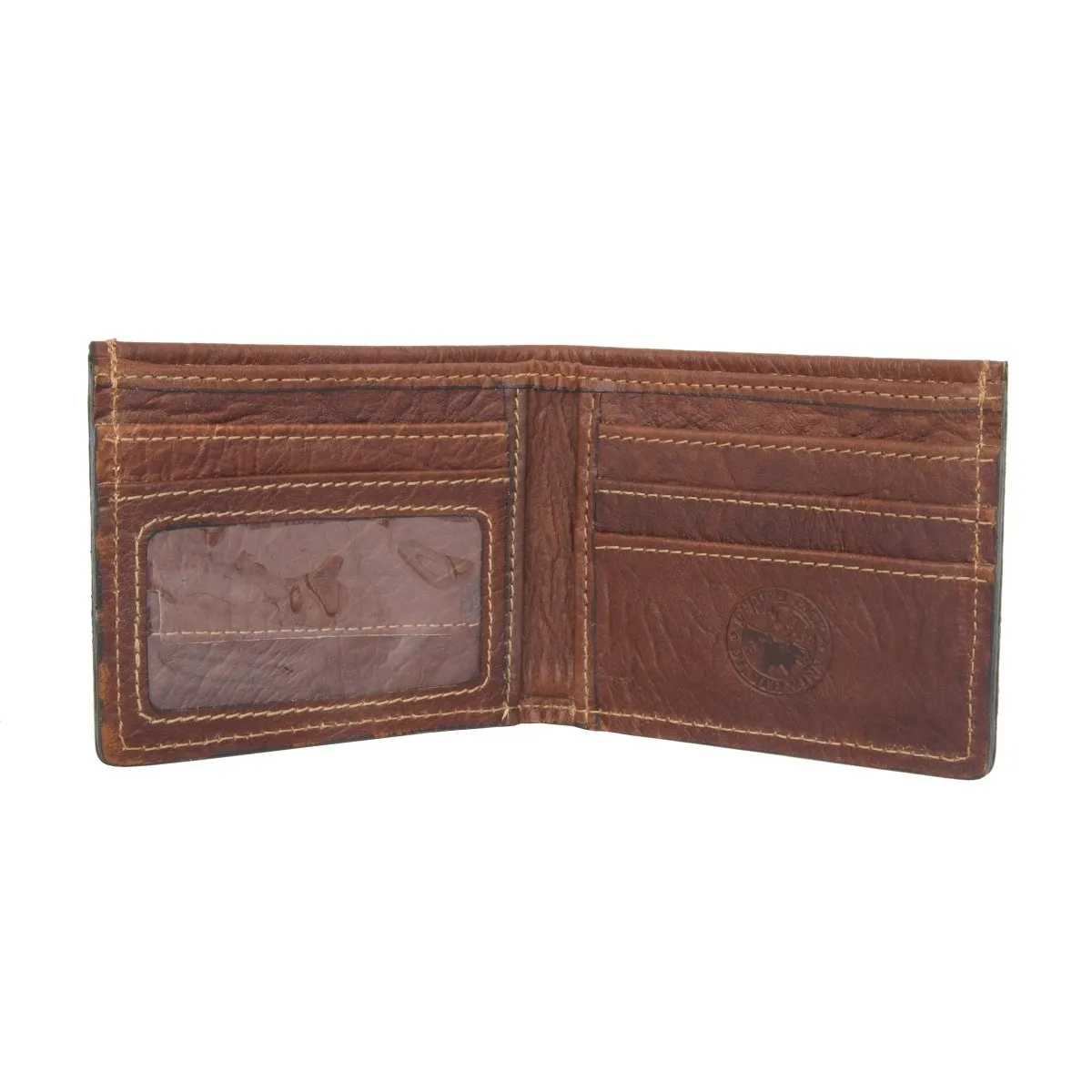 Bison Leather Wallet by Duluth Pack - Made in USA HEN-0021-BIS HEN-0023-BIS