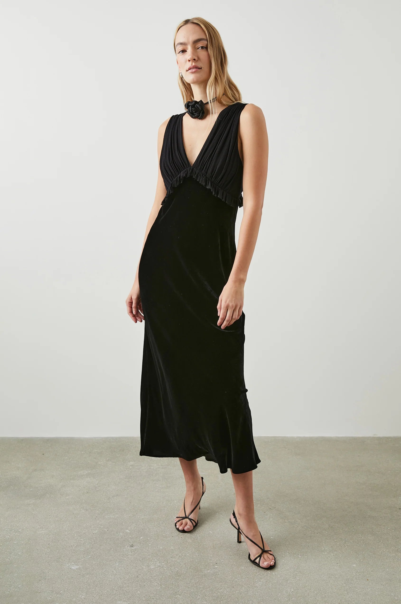 Black Gilda Dress - Rails