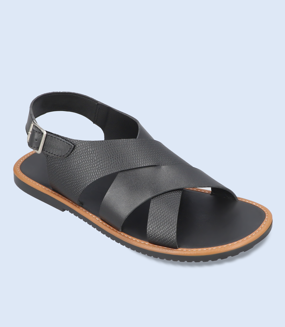 black men's casual sandal