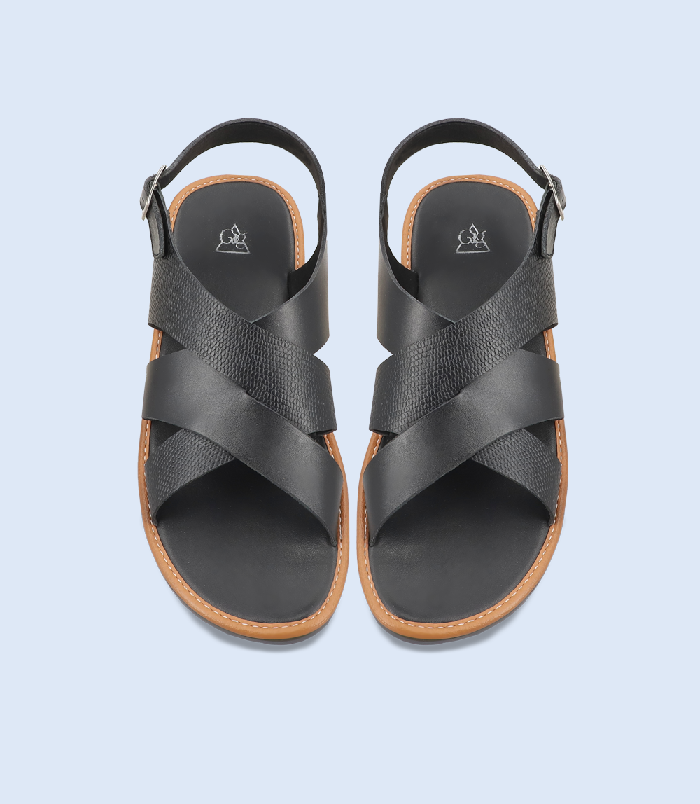 black men's casual sandal