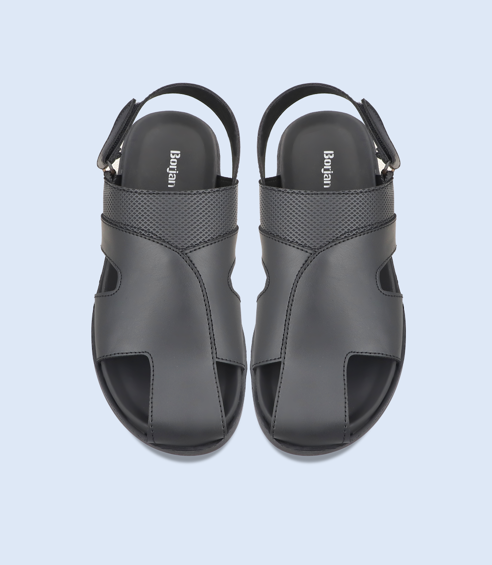 Black Men's Casual Sandal