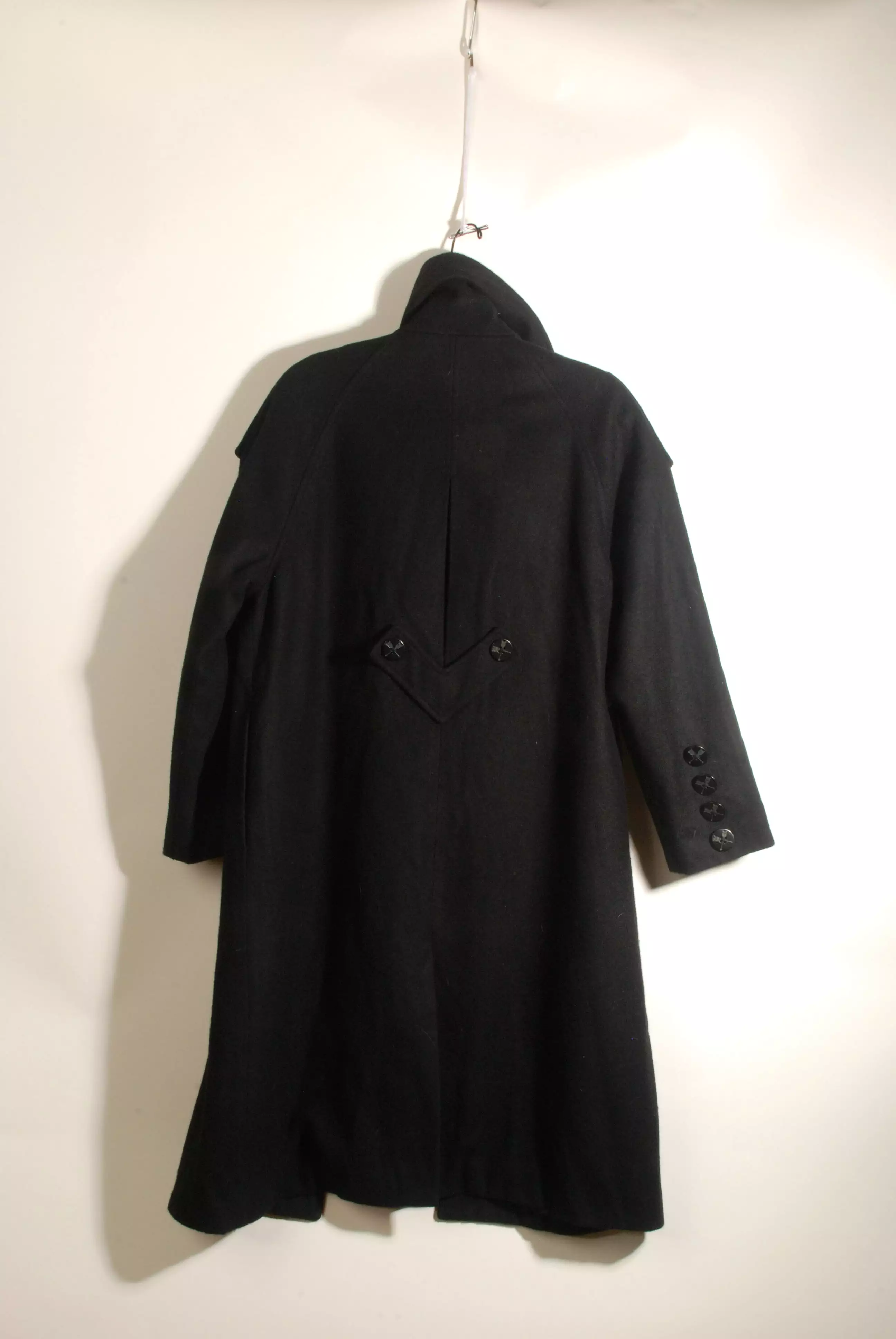 Black Wool Overcoat Small 2007