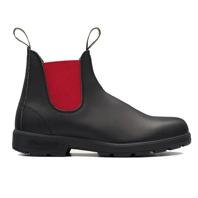 Blundstone 508 Black/Red Side Boot