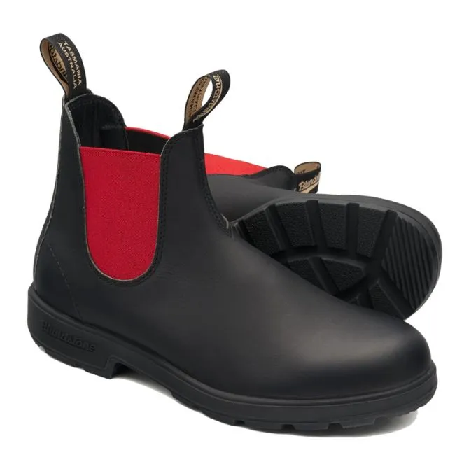 Blundstone 508 Black/Red Side Boot