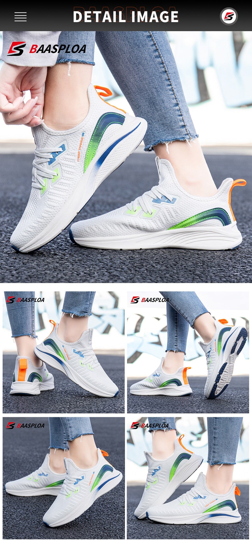 Breathable Running Shoes for Women - Comfortable and Casual