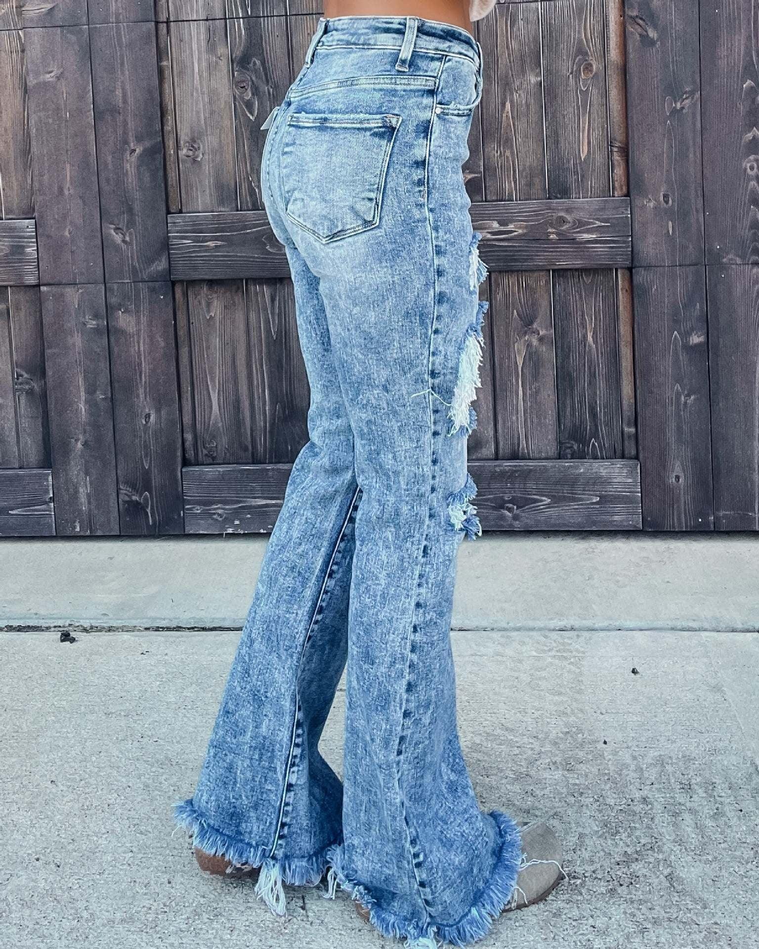 Broken Tassel Jeans - Fast Delivery - Shop Now!