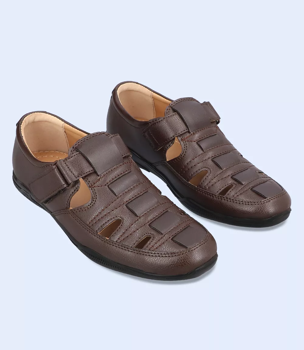 Brown Men Casual Sandal